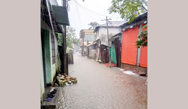 গলাচিপায় সর্বোচ্চ বৃষ্টিপাত, নিন্মাঞ্চল প্লাবিত