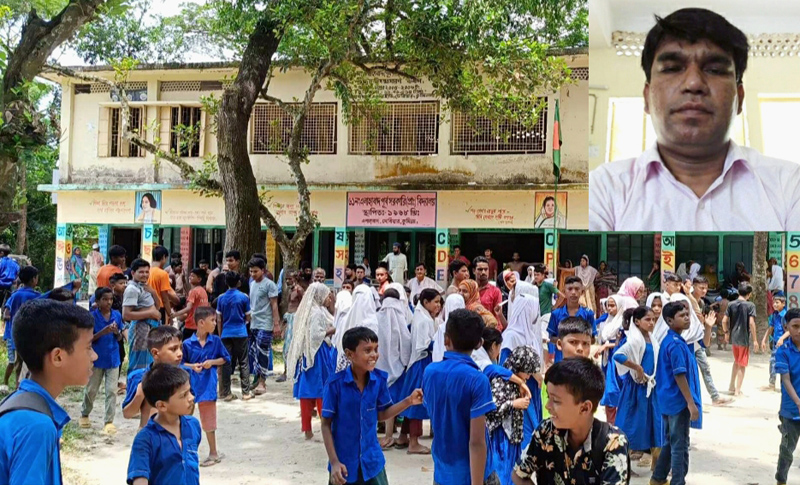 দেবীদ্বারে শিক্ষার্থী মারধরের ঘটনায় অবরুদ্ধ শিক্ষক!