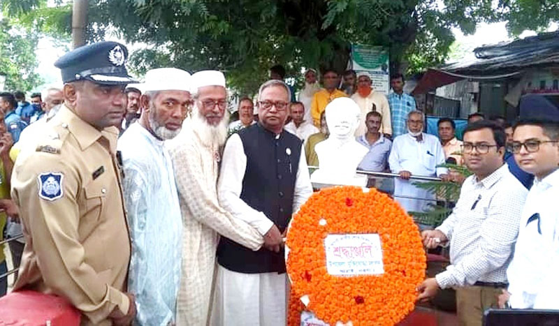 আত্রাইয়ে বিনম্র শ্রদ্ধায় জাতির পিতাকে স্মরণ