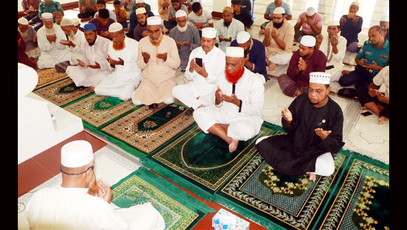 জাতীয় শোক দিবস উপলক্ষে  বিএমপি'র দোয়া মাহফিল