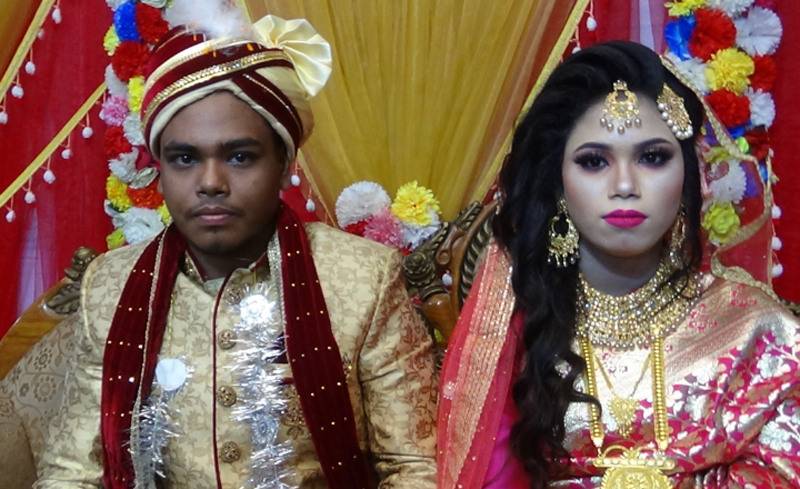 ৬ শতাধিক অতিথির আপ্যায়নে এতিম আঙ্গুরীর বিয়ে