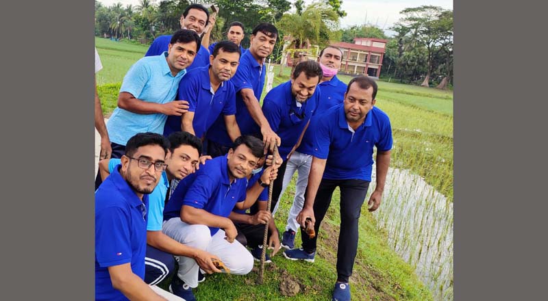 বজ্রপাত রোধে কেশবপুরে তালের বীজ রোপন