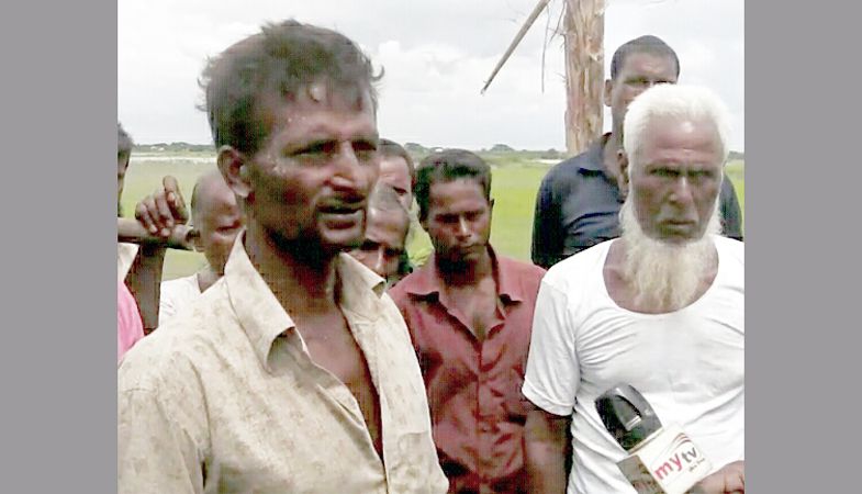 রফিক লাঠিয়ালের দখলে হিজলার চরের খাস জমি