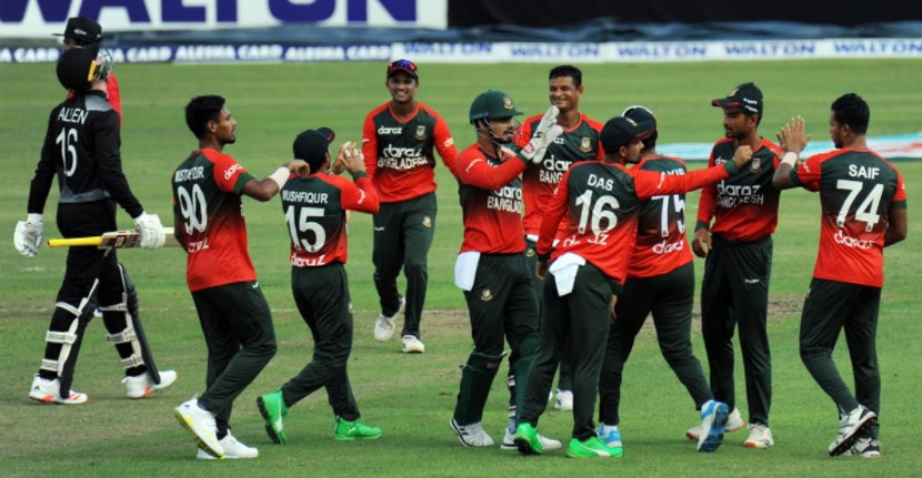 কিউইদের হারিয়ে ইতিহাস গড়ে সিরিজ জিতল বাংলাদেশ
