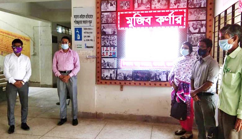 আশাশুনি হাসপাতালের মুজিব কর্নার পরিদর্শনে সিভিল সার্জন