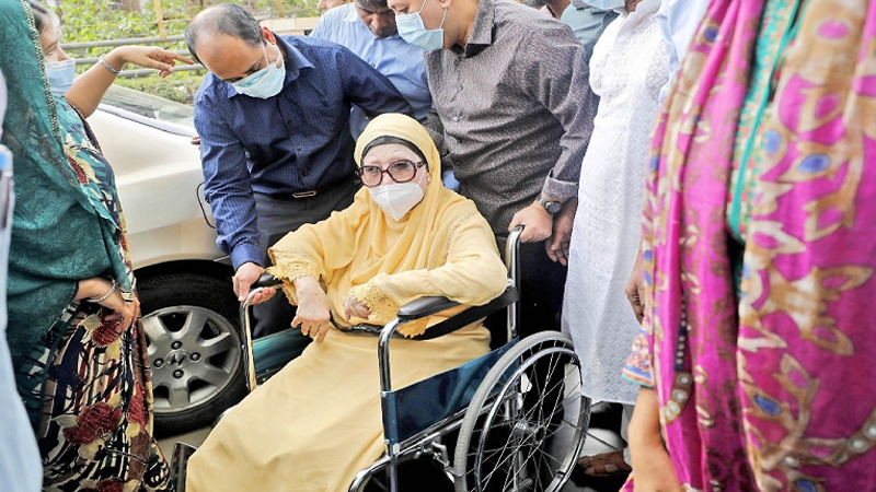 খালেদা জিয়াকে আগের মতোই শর্তযুক্ত মুক্তি দেওয়া হবে : আইনমন্ত্রী