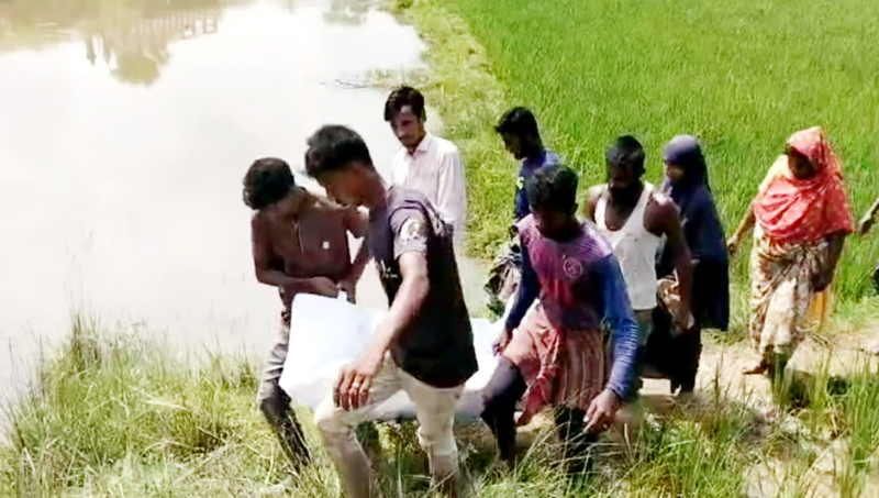 পাঁচবিবিতে বাড়ির পার্শ্বে খাড়িতে পড়েছিল কিশোরীর মরদেহ