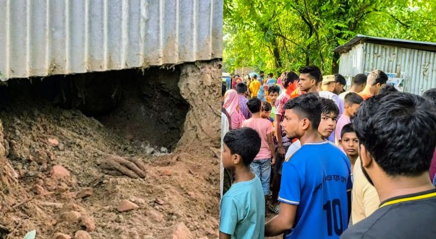 হত্যার ৪ দিন পর ঘরের মেঝেতে মাটি চাঁপা অবস্থায় অর্ধগলিত মরদেহ উদ্ধার