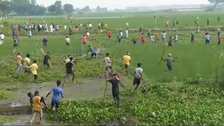 ১০ টাকা চাওয়া নিয়ে তেরকান্দায় সংঘর্ষ, ৩০ জন আহত