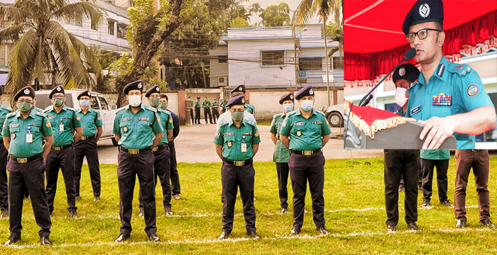 শৃঙ্খলার মানোন্নয়নে মাস্টার প্যারেড অপরিহার্য : বিএমপি কমিশনার