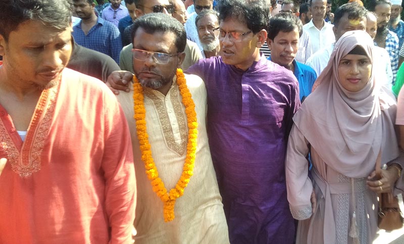 জেলা পরিষদ নির্বাচন: ডাসারে বিজয়ী মীর মামুন