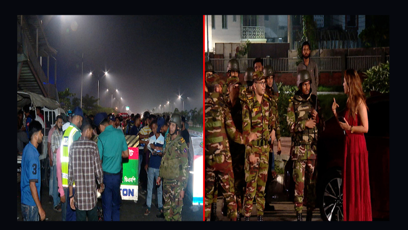 গত রাতে ৩০০ ফিট থেকে সেনাবাহিনীর অভিযানে ১২ জন আটক