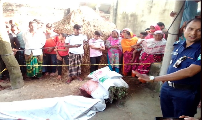 বিরামপুরে সবজি ব্যবসায়ীর গলাকাটা মরদেহ উদ্ধার