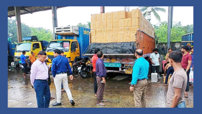 বেনাপোল দিয়ে ২ লাখ ৩১ হাজার ৮৪০ পিস ডিমের নতুন চালান আমদানি