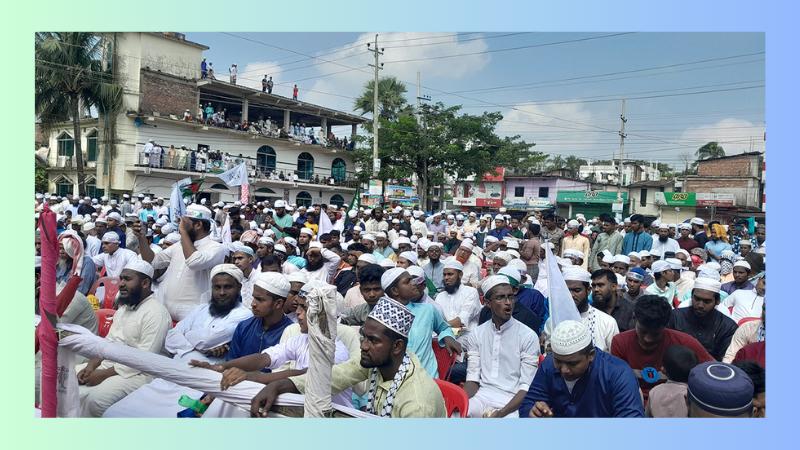 ছাত্রলীগকে নিষিদ্ধ করায় অন্তর্বর্তী সরকারকে ধন্যবাদ, দাবি আল্লামা মামুনুল হকের