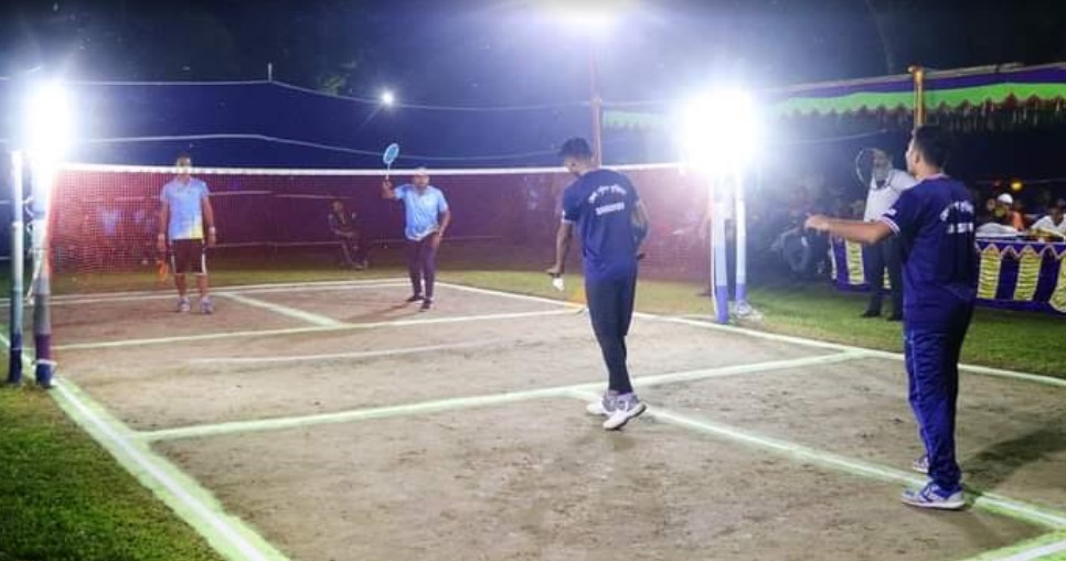নীলফামারীতে ব্যাডমিন্টন টুর্নামেন্টের শুভ উদ্বোধন