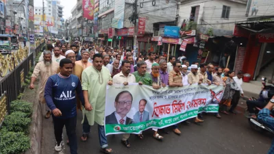 রংপুরে ছাত্র আন্দোলন ও জাতীয় পার্টির বিক্ষোভ, উত্তাল পরিস্থিতি !