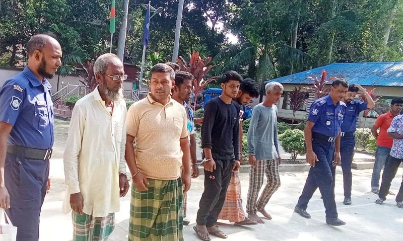 আত্রাইয়ে মাদক ও নারী-শিশু মামলায় গ্রেপ্তার ৮