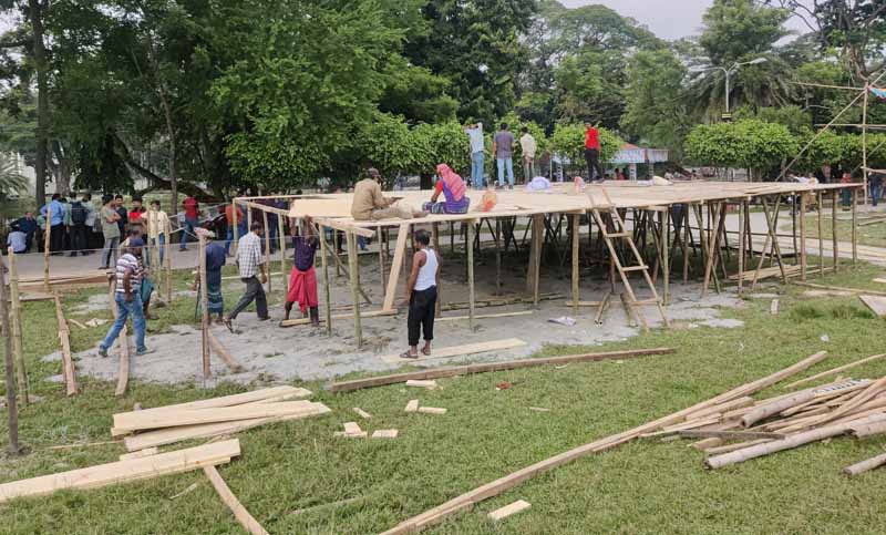 বিএনপির গনসমাবেশ: বরিশালে পৌঁছেছেন অধিকাংশ নেতাকর্মী