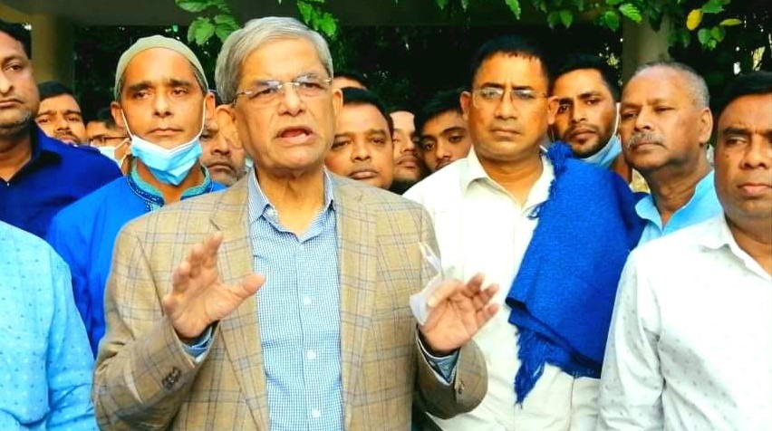 সরকার তাদের পকেট ভারী করার জন্য ডিজেলের দাম বাড়িয়ে দিয়েছে-ফখরুল ইসলাম