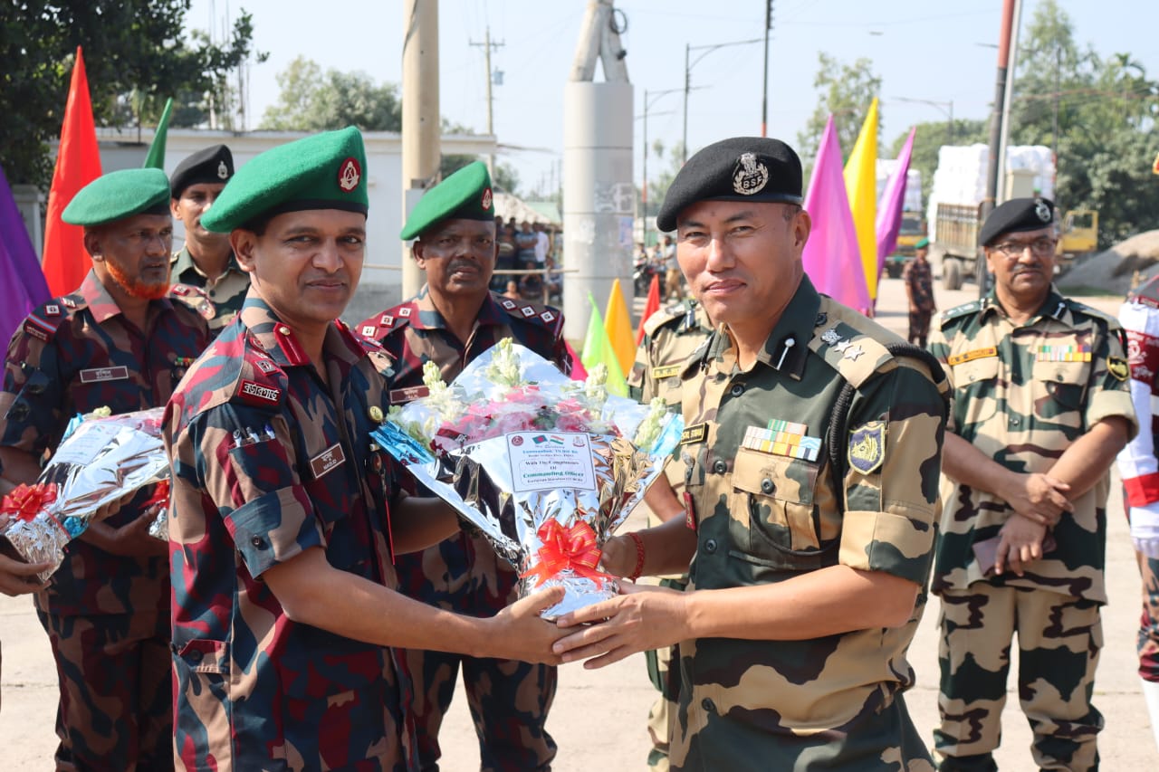 ভূরুঙ্গামারীতে বিজিবি-বিএসএফের সীমান্ত সমন্বয় বৈঠক