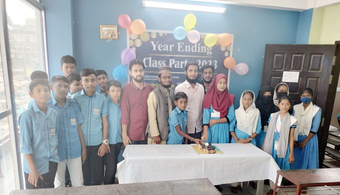 শ্রীমঙ্গল আইডিয়াল স্কুলে 'ইয়ার এন্ডিং ক্লাস পার্টি' অনুষ্ঠিত