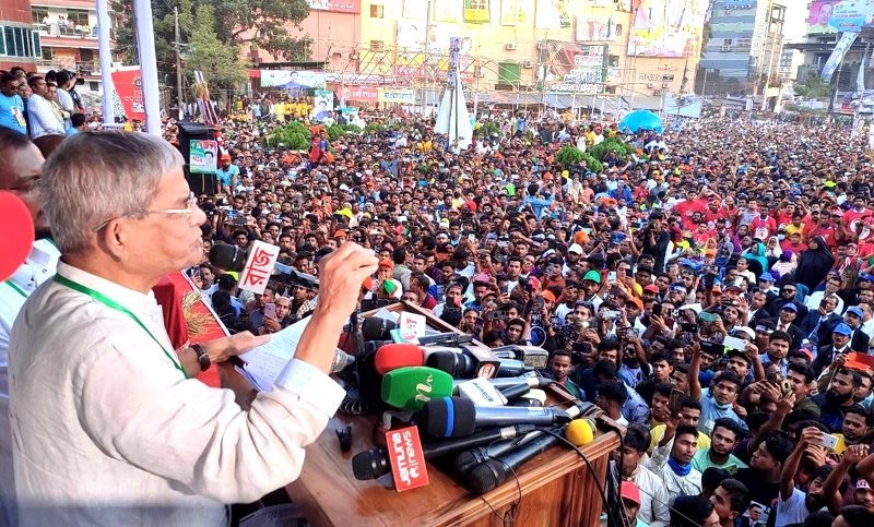 আওয়ামী লীগ সরকারের বিদায় ঘণ্টা বেজে গেছে : ফখরুল