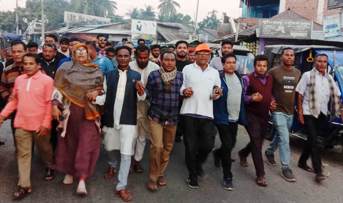 নাটোর-১: শহিদুল ইসলাম বকুলকে মনোনয়ন দেওয়ায় আনন্দ মিছিল