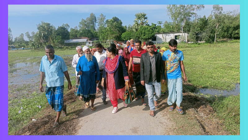 ইনিউজ৭১-এ সংবাদ ছাপানোর পর উল্লাপাড়ায় জলাবদ্ধতা নিরসনে কৃষি কর্মকর্তার পদক্ষেপের আশ্বাস