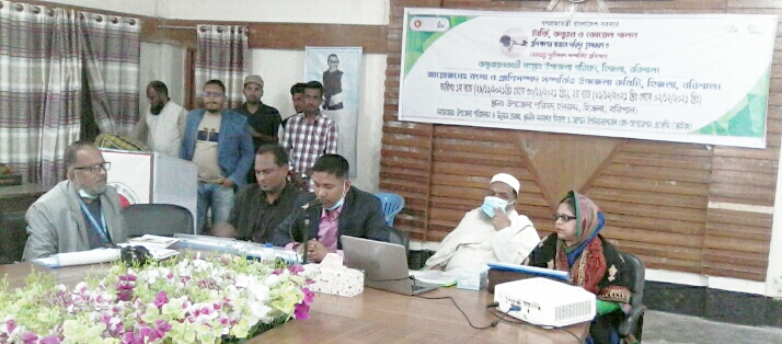 হিজলায় টার্কি,কবুতর ও কোয়েল পালন প্রশিক্ষণের উদ্বোধন