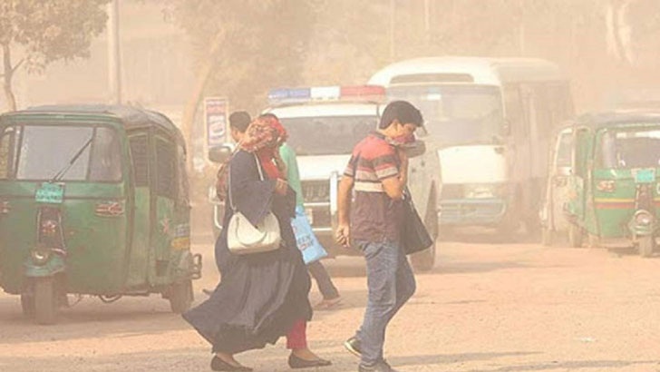 দূষিত শহরের তালিকায় দ্বিতীয় ঢাকা