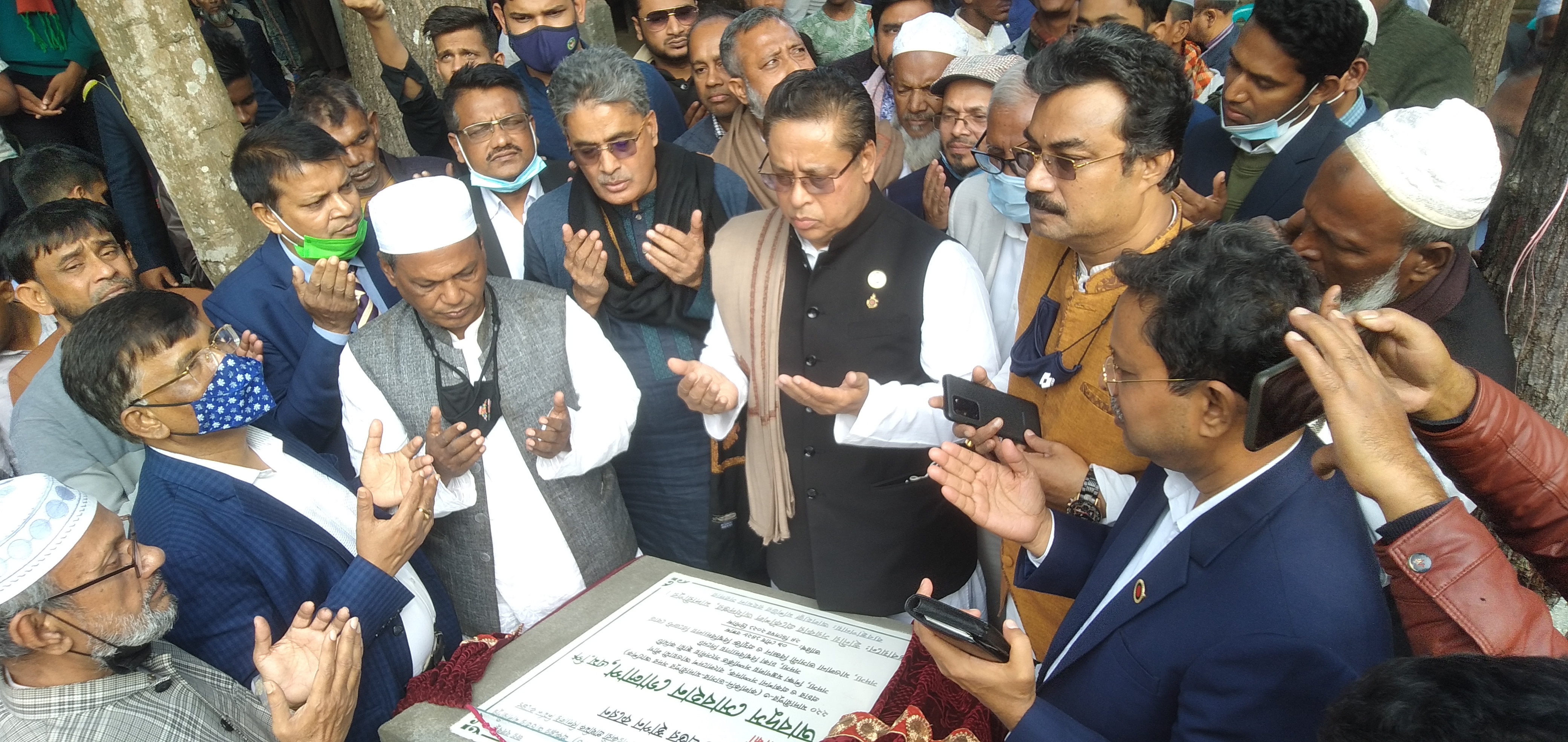 কালকিনিতে বিদ্যালয়ের নতুন ভবনের ভিক্তি প্রস্তর স্থাপন