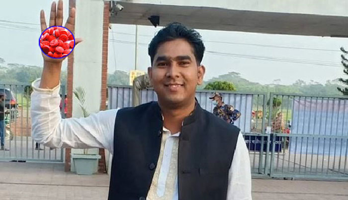 ছাত্রলীগ নেতা জাহাঙ্গীর ৬ হাজার ইয়াবাসহ গ্রেপ্তার